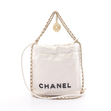 シャネル(CHANEL)シャネル CHANEL 22 ミニ レースパッチワーク