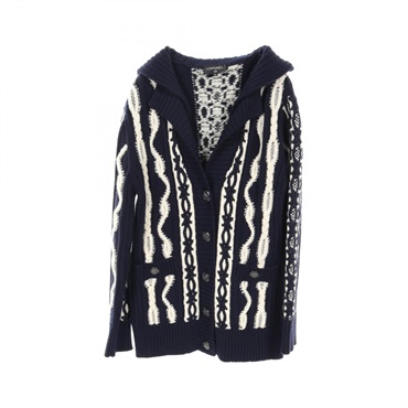 シャネルCHANEL04Pヴィンテージ デカココ透かし編みトップス 2024年