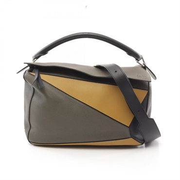 ロエベ PUZZLE パズルバッグ ラージ ハンドバッグ バッグ メンズ レディース 322.12WS19