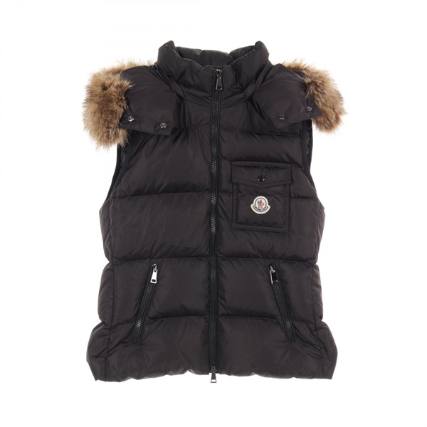☆ほぼ未使用☆MONCLER BAIRON バイロン ダウンベスト サイズ1 黒 モンクレール(MONCLER)モンクレール BAIRON ダウンベスト 衣料品
