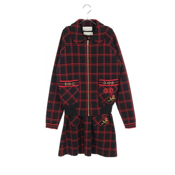 グッチ ホースビット金具 GGパッチ スーツ 衣料品 レディース 579808/579810