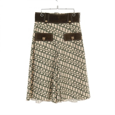 グッチ キャットヘッド ホースビット パンツ 衣料品  ボトムス レディース 439247