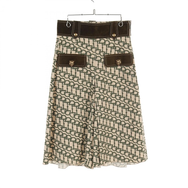 グッチ キャットヘッド ホースビット パンツ 衣料品  ボトムス レディース 439247