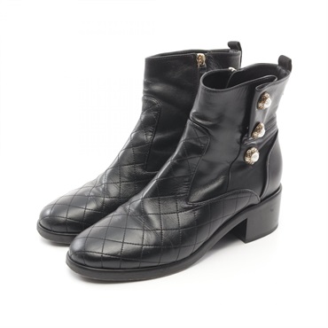 シャネル(CHANEL)シャネル マトラッセ ブーツ 靴 レディース G32970