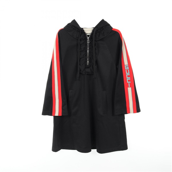 グッチ ジャージー ロゴ フーディ ワンピース 衣料品 トップス レディース 502280