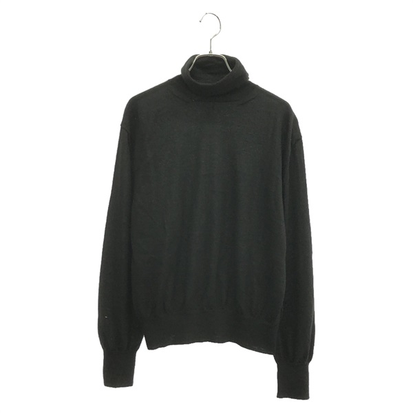 THEROW 黒タートルネック長袖トップス THEROW 黒タートルネック長袖トップス