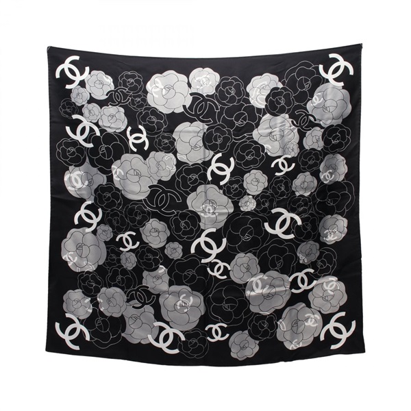 シャネル(CHANEL)シャネル カメリア ココマーク スカーフ 衣料品