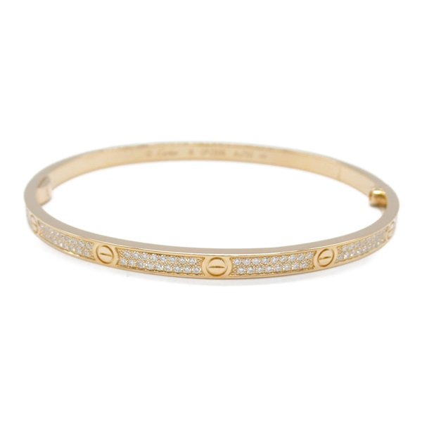 カルティエ(CARTIER)カルティエ ラブブレス パヴェダイヤ SM