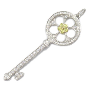 ティファニー デイジー キー トップ フラワー ダイヤ シルバー お花 鍵 ティファニー(TIFFANY＆CO)ティファニー デイジーキー