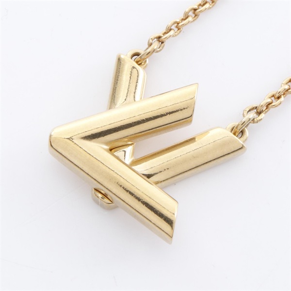 ルイ・ヴィトン GO-14 LVツイスト ネックレス ジュエリー レディース M01729