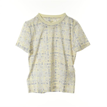 エルメス マイクロTシャツ ボルデュックチェック カットソー 衣料品 トップス レディース