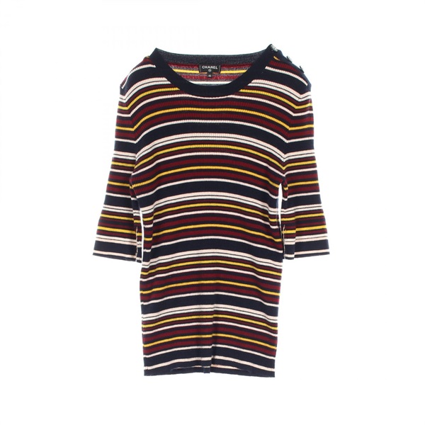 シャネル ココマークボタン ニット 衣料品 トップス レディース P59821K07816