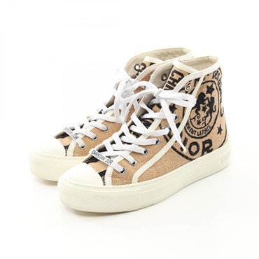 ディオール WALK'N'DIOR オブリーク エンブロイダリー スニーカー 靴 レディース