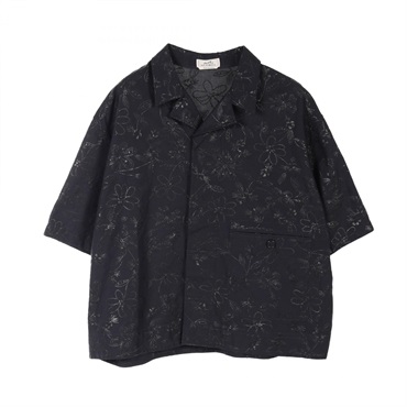 エルメス ショートスリーブ オーバーシャツ オックスフォード フルールテクニック その他トップス 衣料品 トップス メンズ