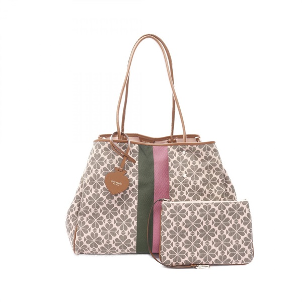 ケイトスペード スペードフラワー ストライプ トートバッグ バッグ レディース PXRUB272