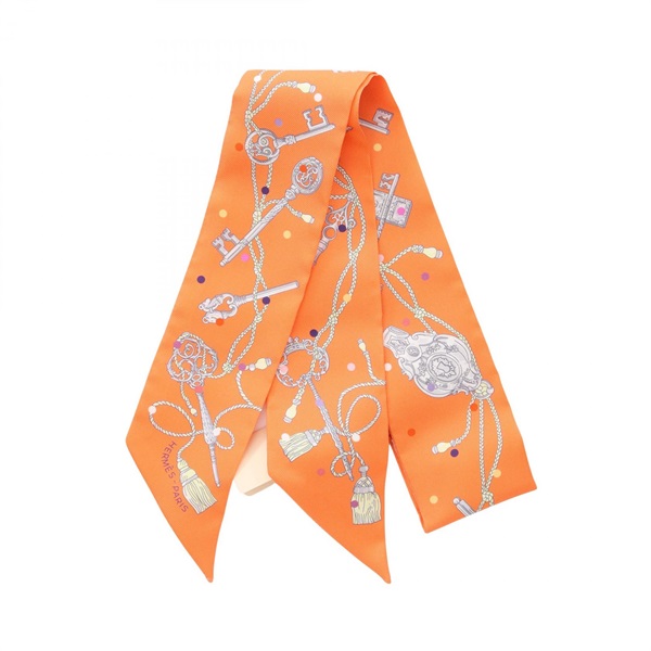 エルメス(HERMES)エルメス ツイリー LES CLES A POIS スカーフ 衣料品