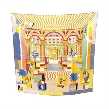 エルメス(HERMES)エルメス カレ90 GRAND THEATRE NOUVE スカーフ 衣料