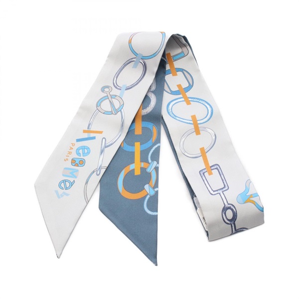 正規品 未使用 HERMES Do Re Boucles ツイリースカーフ エルメス(HERMES)エルメス ツイリー DO RE BOUCLES スカーフ 衣料品