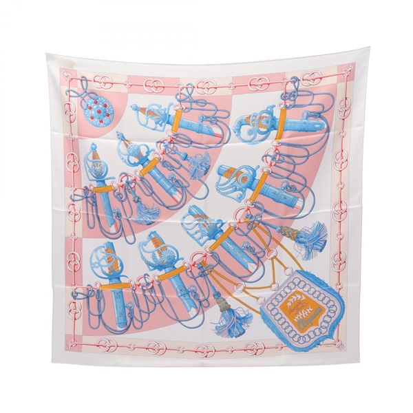 エルメス(HERMES)エルメス カレ90 CLIQUETIS スカーフ 衣料品