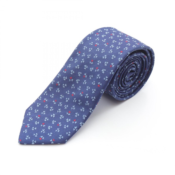 エルメス　ネクタイ　美品　未使用　高級 楽天市場】美品 HERMES エルメス チェーン柄 ブルー シルバー