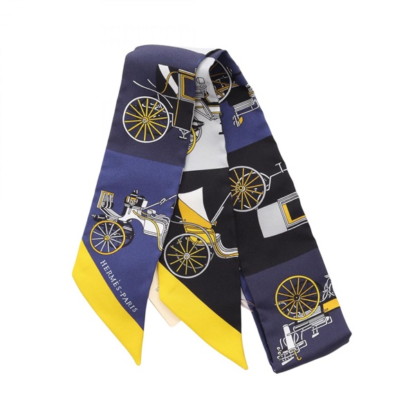 HERMES エルメス スカーフ ツイリー 『Voitures Exquises(精巧な馬車