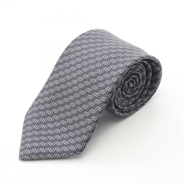 新品未使用 HERMES エルメス ネクタイ　20SS/シェーヌダンクル エルメス(HERMES)エルメス シェーヌダンクル柄 ネクタイ 衣料品