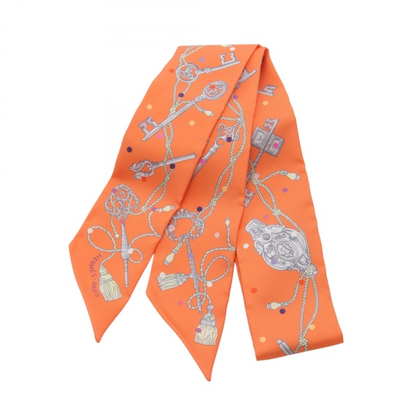 エルメス(HERMES)エルメス ツイリー LES CLES A POIS スカーフ 衣料品