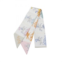 新品未使用タグ付　エルメス　ツイリー　パラード エルメス(HERMES)エルメス ツイリー HERMES PARADE スカーフ