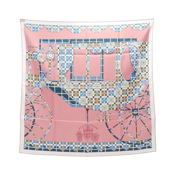 HERMES エルメス　カレ90　スカーフ　BALADE　ECOSS AISE エルメス(HERMES)エルメス カレ90 BALADE ECOSSAISE スカーフ 衣料品