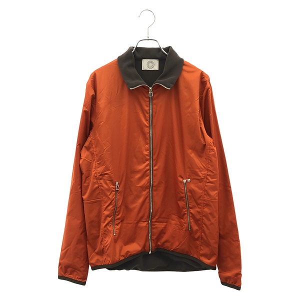 エルメス　ジップアップジャケット カズ HERMES オレンジ ジップアップジャケット 美品