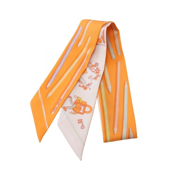 エルメス(HERMES)エルメス ツイリー A Vos Crayons Carre Libre