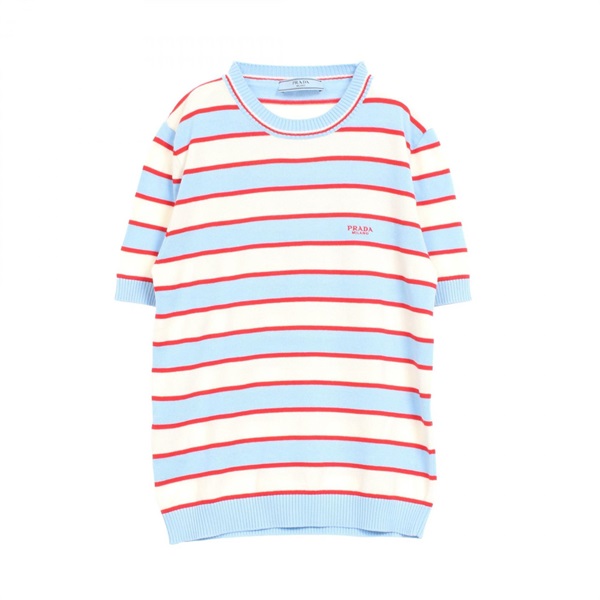 PRADA コットン クルーネック セーターニット