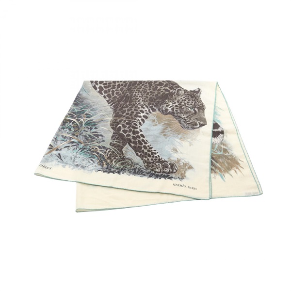 エルメス カレジェアン カレ140 PANTHERA PARDUS スカーフ 衣料品 レディース