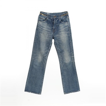 セリーヌ(CELINE)セリーヌ ロゴチェーン デニムパンツ 衣料品 ボトムス