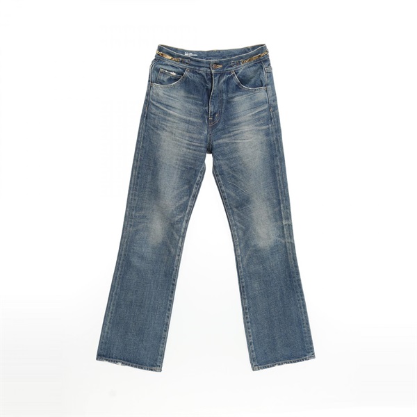 セリーヌ(CELINE)セリーヌ ロゴチェーン デニムパンツ 衣料品 ボトムス