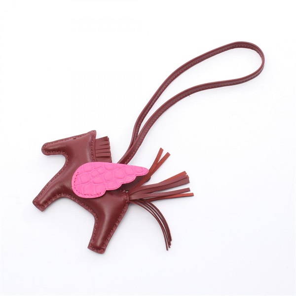 エルメス　ペガサスpm　ルージュアッシュ　ソールージュアッシュ HERMES（エルメス） ロデオチャームペガサスタッチPM ルージュアッシュ