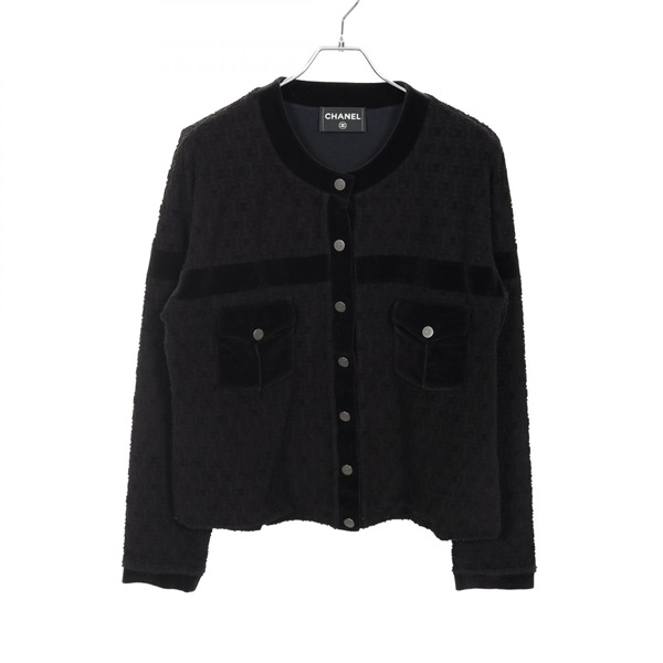 シャネル ココマーク ベロア その他ジャケット 衣料品 アウター レディース