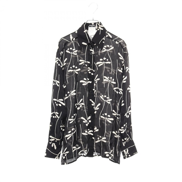 CHANEL リネンブラウス美品 シャネル ブラウス