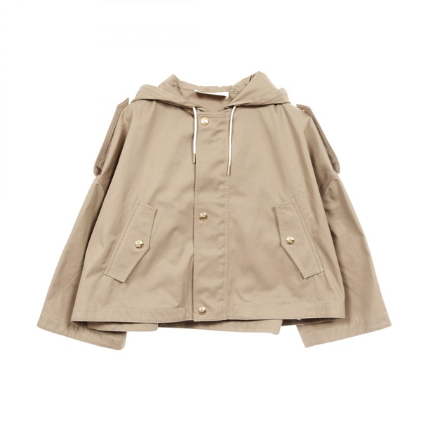 セリーヌ(CELINE)セリーヌ テクニカルコットン クロップド パーカー