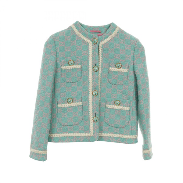 グッチ GUCCI ノーカラージャケット