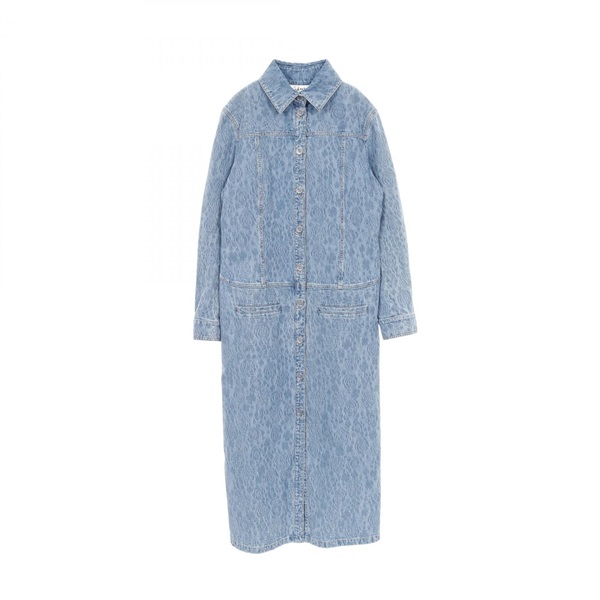 シャネル カメリア デニム ワンピース 衣料品 トップス レディース