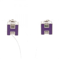 エルメス(HERMES)エルメス カージュドアッシュ Hキューブ ピアス