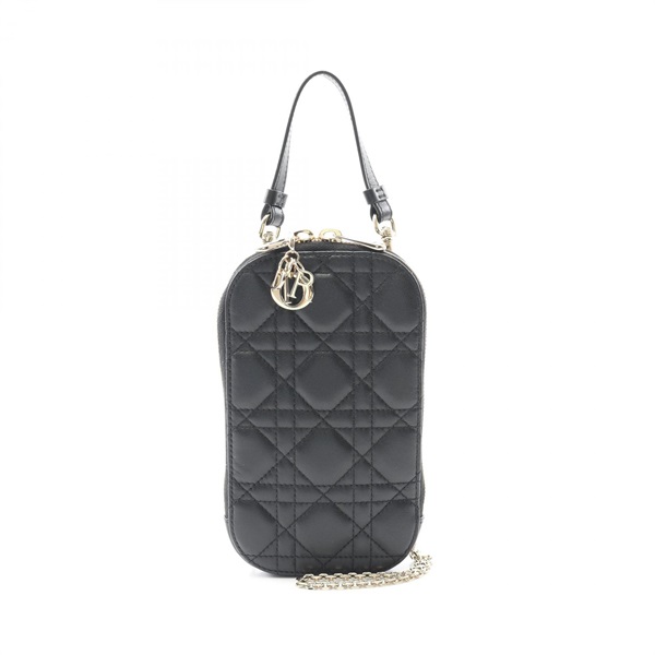 ディオール LADY DIOR レディディオール フォンホルダー カナージュ ハンドバッグ バッグ レディース S0872ONMJ_M900