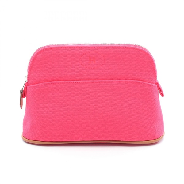 エルメス(HERMES)エルメス ボリードポーチ20 ハイビスカス ポーチ  