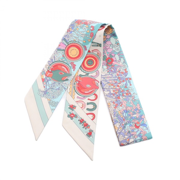 エルメス HERMES ツイリー PONY PIT STOP スカーフ 衣料品