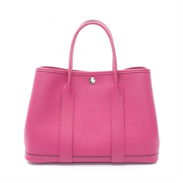 HERMES ピンク トートバッグ エルメス(HERMES)エルメス ガーデンパーティTPM トートバッグ