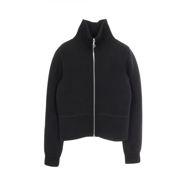 【新品未使用】エルメス　25秋冬新作　ブルゾン　カーディガン　Hポケット エルメス(HERMES)エルメス H柄 ブルゾン 衣料品 アウター レディース