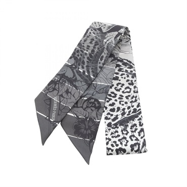 エルメス HERMES ツイリー DO RE BOUCLES Broderie Anglaise スカーフ  