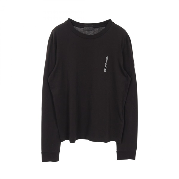 MONCLER 長袖カットソー ダークグレー 24年モデル】MONCLER