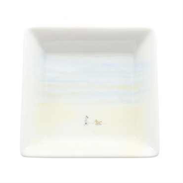 美品　HERMES　エルメス　シエスタ　アッシュトレイ　スクエア　ミニプレート HERMES エルメス シエスタ アッシュトレイ スクエア ミニプレート